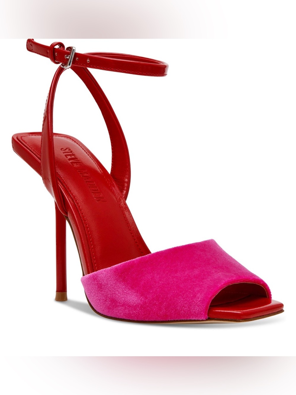 Steve Madden Lilac in Pink Velvet Heels